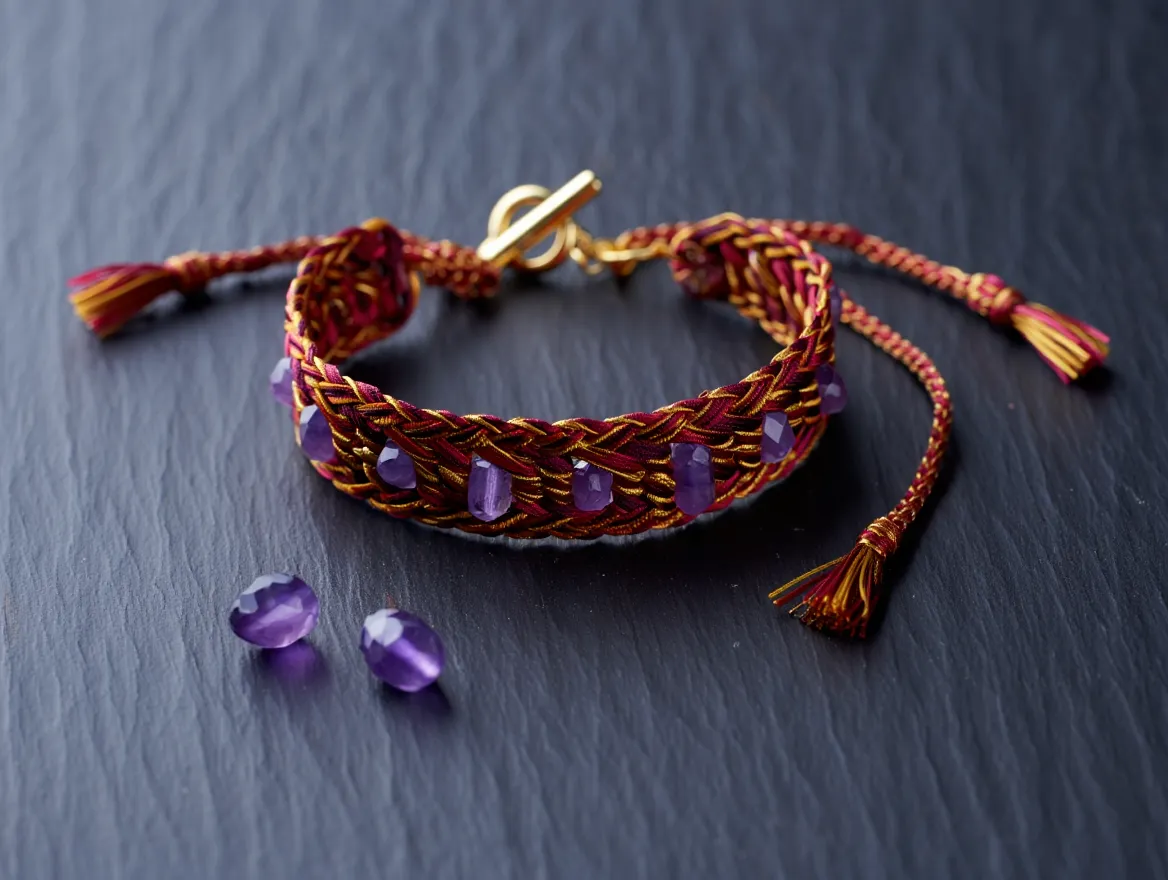 Woven Silk Bracelet